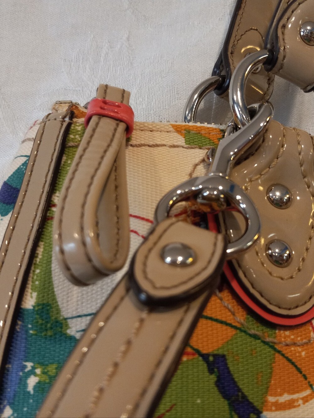 Coach Crossbody Large Tote Stamped C - Picture 5 of 10